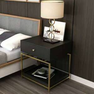 طاولة جانبية بدرج ورف مميزة 2 | طاولة جانبية بدرج ورف مميزة