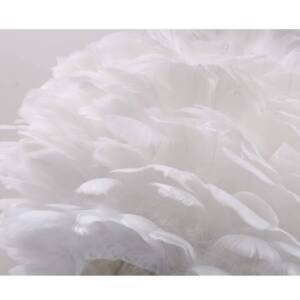 اضاءة اباجورة جانبية شيك من الريش الطبيعى 5 | اضاءة اباجورة جانبية شيك من الريش الطبيعى