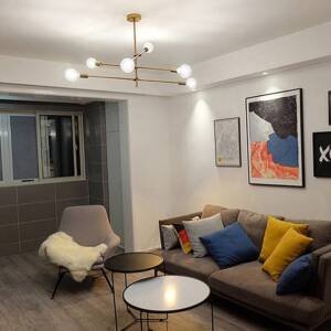 | مصباح سقف مودرن من الاستيل الفاخر