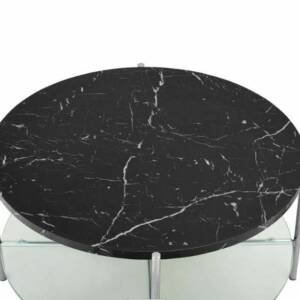 طاولة قهوة دائرية رخام فخمة 3 | طاولة قهوة دائرية رخام فخمة