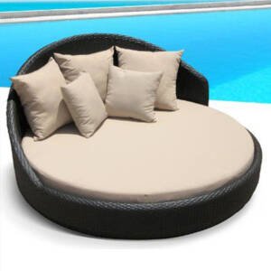 | جلسة خارجية دائرىة شيك