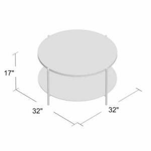 طاولة قهوة دائرية رخام فخمة 4 | طاولة قهوة دائرية رخام فخمة