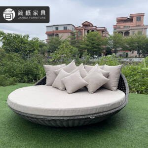 | جلسة خارجية دائرىة شيك