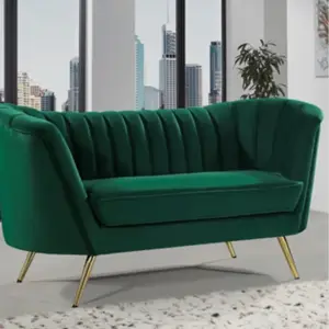 كنبة مودرن من الخشب الصلب والستيل المذهب 5 | كنبة مودرن من الخشب الصلب والستيل المذهب