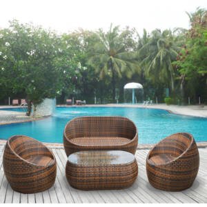 | جلسة خارجية مميزة بخامات عالية الجودة