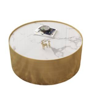 | طاولة قهوة دائرية مودرن بتصميم ايطالى