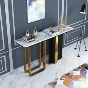 طاولة كونسول رخامى بتصميم ايطالى