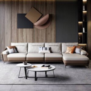 | كنبة زاويه بتصميم فريد و حديث