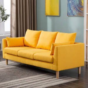 | كنبة استرخاء من القماش عالي الجودة