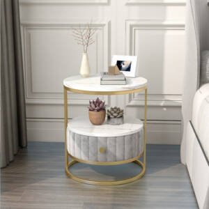 كمودينة بتصميم حديث و ادراج من الخيزران