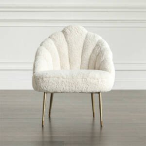 | كرسي منفرد من النسيج الفاخر