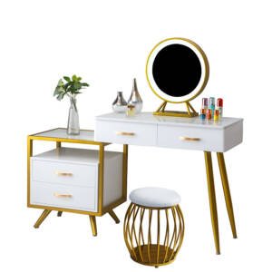 | تسريحة مودرن مع مرآة وكرسى