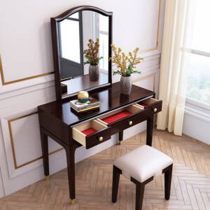 | طاولة تسريحة بتصميم انيق