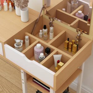 | طاولة تسريحة متنقلة