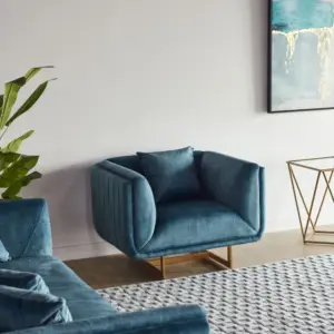 كرسي مفرد بتصميم مودرن منخفض