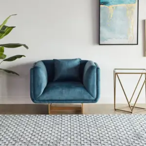 | كرسي مفرد بتصميم مودرن منخفض