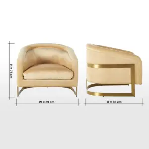 | كرسي مفرد معدني عالي الجودة