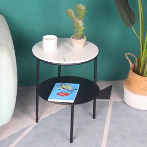 | طاولة خدمة مودرن بطابقين