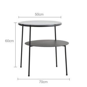 | طاولة خدمة مودرن بطابقين