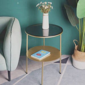 | طاولة خدمة مودرن بطابقين