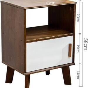 | طاولة جانبية خشبية مودرن