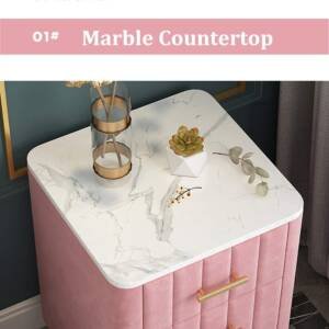 طاولة جانبية جلد حديث بتصميم راقي 4 | طاولة جانبية جلد حديث بتصميم راقي