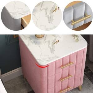 طاولة جانبية جلد حديث بتصميم راقي 6 | طاولة جانبية جلد حديث بتصميم راقي