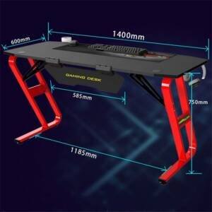 | طاولة كمبيوتر قيمنق جميلة و عصرية