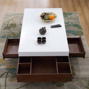 طقم طاولة تلفزيون مع وحدة جانبية و طاولة قهوة 5 | طقم طاولة تلفزيون مع وحدة جانبية و طاولة قهوة