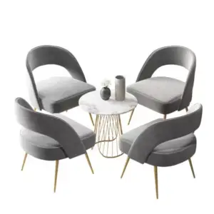 | طاولة بتصميم حديث مع كراسى شيك