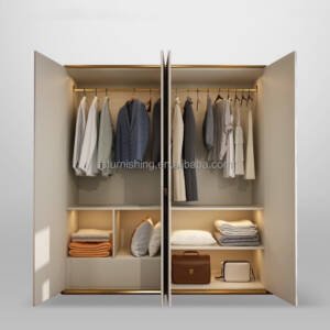 خزانة ملابس فاخرة بأربع أبواب 3 | خزانة ملابس فاخرة بأربع أبواب