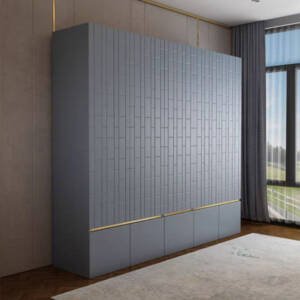 | خزانة ملابس فخمة بتصميم ابداعي مميز