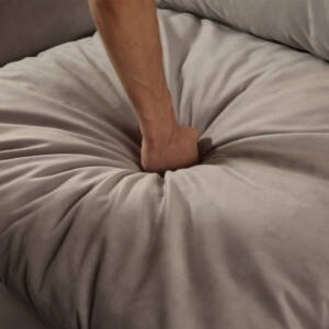 | كنبة زاوية قماشية فاخرة و مريحة