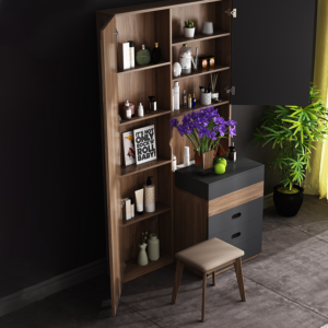 | تسريحة بمرآة طولية