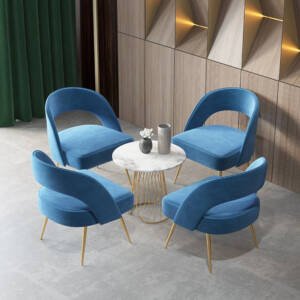 طاولة بتصميم حديث مع كراسى شيك