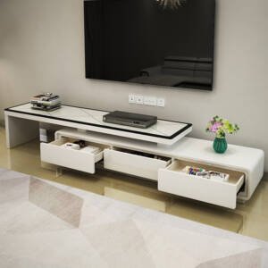 طقم طاولات من طاولة تلفزيون عصرية مع طاولة قهوة 3 | طقم طاولات من طاولة تلفزيون عصرية مع طاولة قهوة