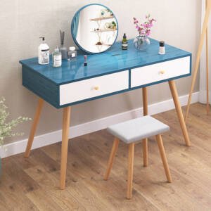 | طاولة تسريحة مع كرسي بتصميم اسباني