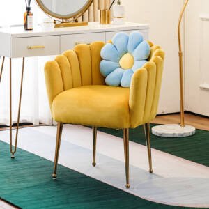 كرسي مخملي فردي بتصميم عصري 10 | كرسي مخملي فردي بتصميم عصري