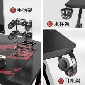 | طاولة كمبيوتر قيمنق بتصميم فريد مذهل