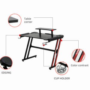 | طاولة كمبيوتر قيمنق مميزة مع حامل لشاشة