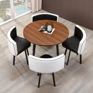 طاولة طعام مع اربع كراسي بتصميم مميز 3 | طاولة طعام مع اربع كراسي بتصميم مميز