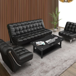 كنبة جلد بتصميم جذاب 2 | كنبة جلد بتصميم جذاب