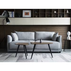 | طاولة قهوة منقسمة بتصميم عصري جذاب