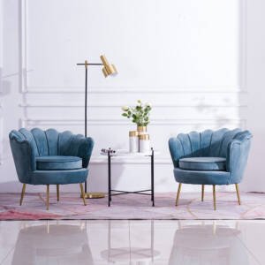 | طاولة جانبية رخامية بسيطة