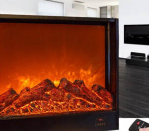 | مدفأة كهربائية مميز باللهب