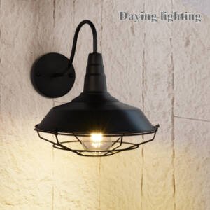 | اضاءة جدارية اللون الاسود