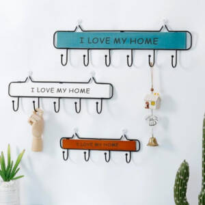 ديكور ثلاثة قطع علاقيات مختلفه الالوان