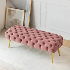 بنش مقعد مخملى فاخر 1 بنش مقعد مخملي فاخر