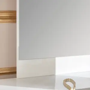 طاولة تسريحة ستة أدراج مع مرآة 4 | طاولة تسريحة ستة أدراج مع مرآة