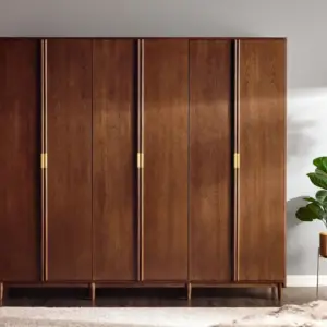 | خزانة ملابس ستة أبواب بتصميم كلاسيكي